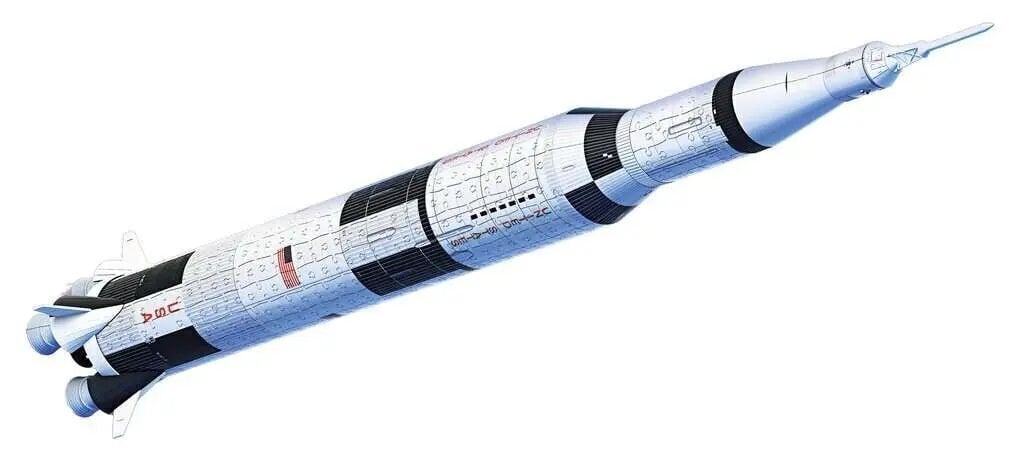 Pusle 3D Ravensburger Apollo Saturn V, 504 tk. hind ja info | Pusled lastele ja täiskasvanutele | hansapost.ee