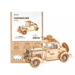 Robotime puidust konstruktor Vintage Car hind ja info | Klotsid ja konstruktorid | hansapost.ee