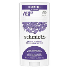 Deodorant Schmidt's Lavender & Sage, 58 ml hind ja info | Schmidt's Parfüümid, lõhnad ja kosmeetika | hansapost.ee