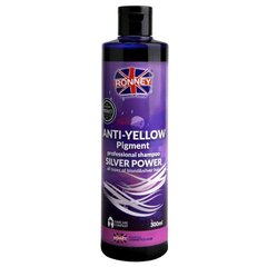 Šampoon Ronney_Professional Silver Power Anti-Yellow Pigment Shampoo, 300 ml hind ja info | Ronney Juuksehooldus | hansapost.ee