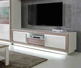 TV-laud Forte Canne CQNT131B-C141, valget/pruuni värvi цена и информация | Forte Мебель и домашний интерьер | hansapost.ee