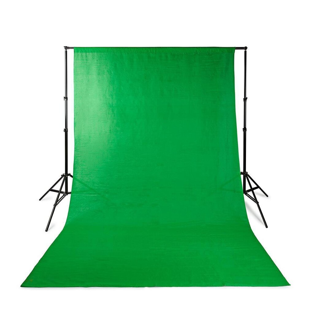 Nedis BDKT10GN Photo Studio Background Kit 1,90 x 2,95 m hind ja info | Fotovalgustid, ringvalgustid ja fotostuudiod | hansapost.ee