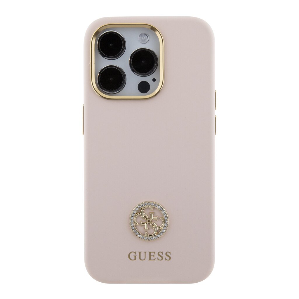 CG Mobile Guess Liquid Silicone 4G Case GUHCP15LM4DGPP hind ja info | Telefonide kaitsekaaned ja -ümbrised | hansapost.ee