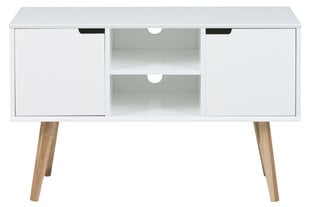 TV столик Selsey Moira, белый/дуб цвет цена и информация | Тумбы под телевизор | hansapost.ee