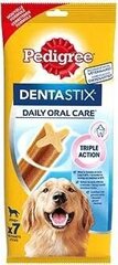 Pedigree Daily Oral Care Dentastix suurt tõugu koertele, 10x270 g hind ja info | Koerte maiused | hansapost.ee