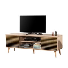 ТВ столик Selsey Smartser 140 см, коричневый цена и информация | Тумбы под телевизор | hansapost.ee