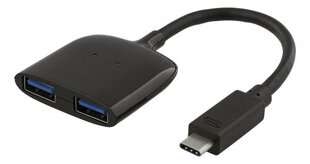 Deltaco USBC-HUB4 цена и информация | Адаптеры и USB-hub | hansapost.ee