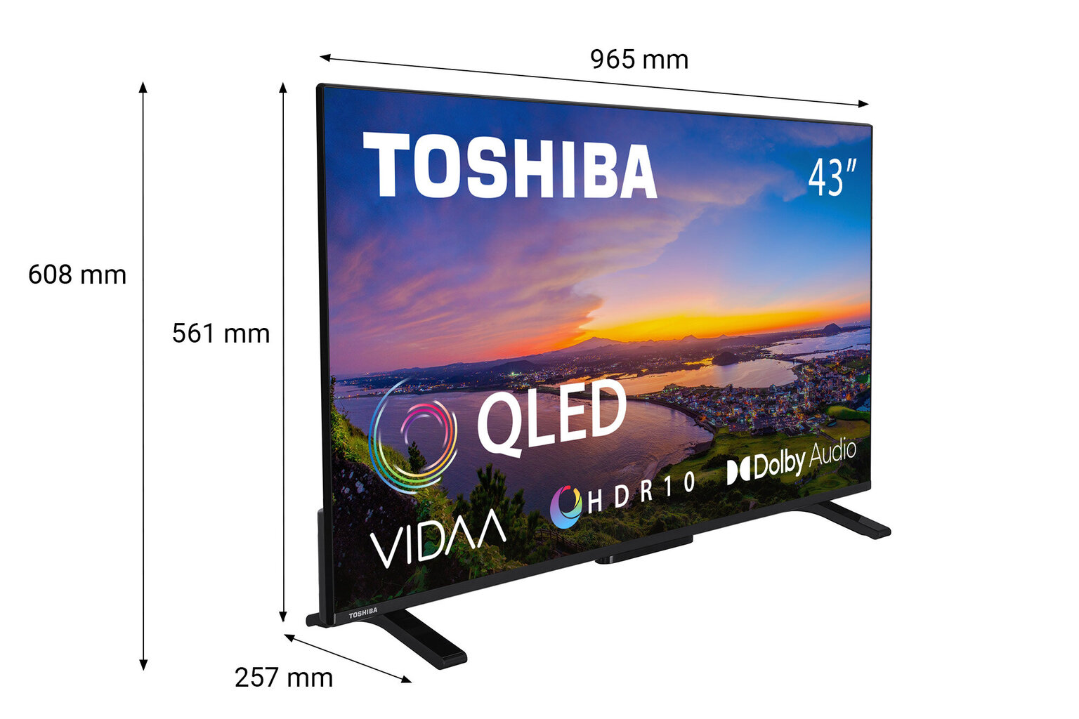Toshiba 43QV2363DG hind ja info | Televiisorid | hansapost.ee