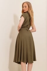 Платье женское, зеленое цена и информация | Платья | hansapost.ee