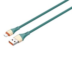 Кабель LDNIO LS632 USB — Micro USB 2 м, 30 Вт (зеленый) цена и информация | Кабели для телефонов | hansapost.ee