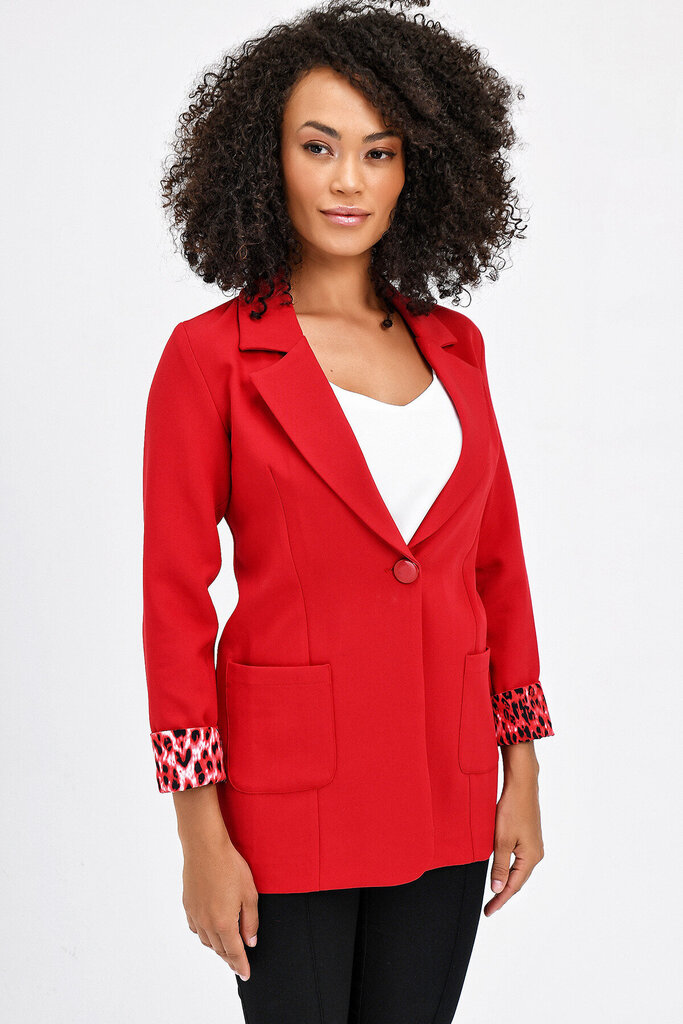 Naiste jakk, punane цена и информация | Jakid naistele | hansapost.ee