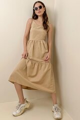Платье для женщин Edelie 292003058, коричневое цена и информация | Платья | hansapost.ee