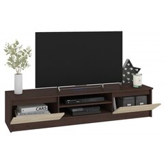 ТВ столик NORE CLP 160, коричневый/цвета дуба цена и информация | Тумбы под телевизор | hansapost.ee