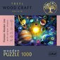 Puzzle puidust Trefl Päikesesüsteem, 1000tk hind ja info | Pusled lastele ja täiskasvanutele | hansapost.ee