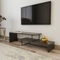 TV laud Kalune Design Ovit, must/hall hind ja info | Televiisori alused | hansapost.ee