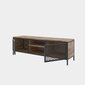 TV laud Kalune Design Zeno, tamm/must hind ja info | Televiisori alused | hansapost.ee