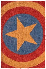 Marvel Captain America Shield Entrance Mat | 60x40cm цена и информация | Атрибутика для игроков | hansapost.ee