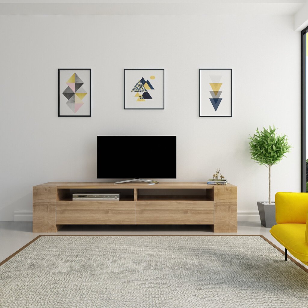 TV laud Kalune Design Sosruko, pruun hind ja info | Televiisori alused | hansapost.ee