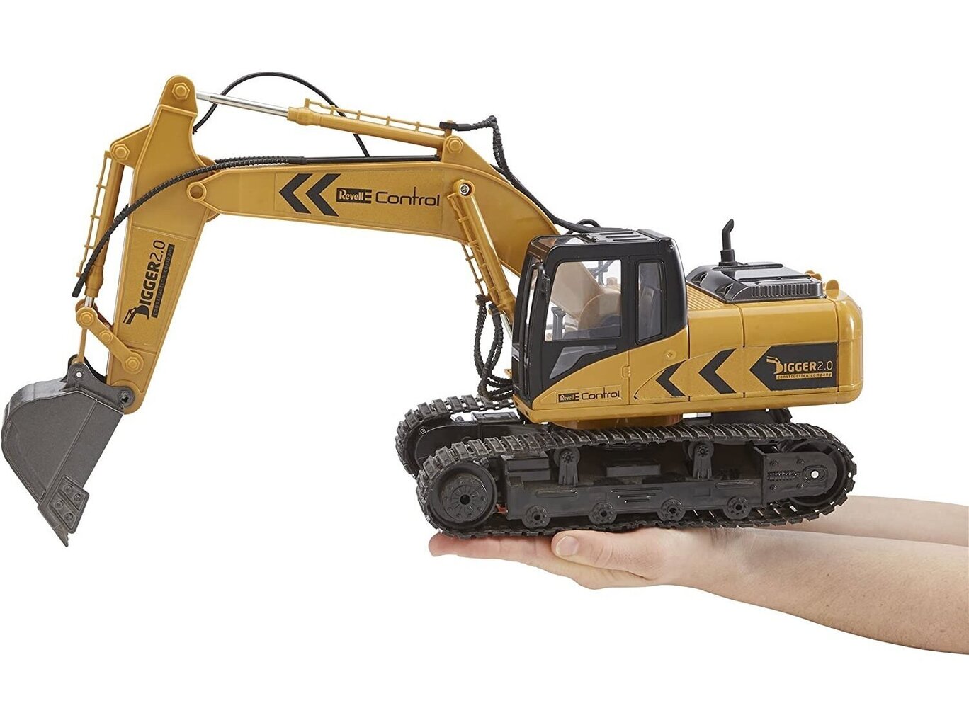 Revell - Raadio teel juhitav X-Treme RC Digger 2.0 Ekskavaator, 24924 цена и информация | Klotsid ja konstruktorid | hansapost.ee