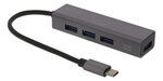 Deltaco USBC-HUB11, USB-C
