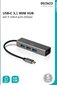 Deltaco USBC-HUB11, USB-C цена и информация | USB adapterid ja jagajad | hansapost.ee