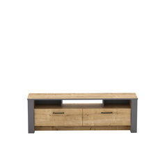 ТВ столик Kalune Design Manhattan 150 см, дуб/серый цена и информация |  Тумбы под телевизор | hansapost.ee