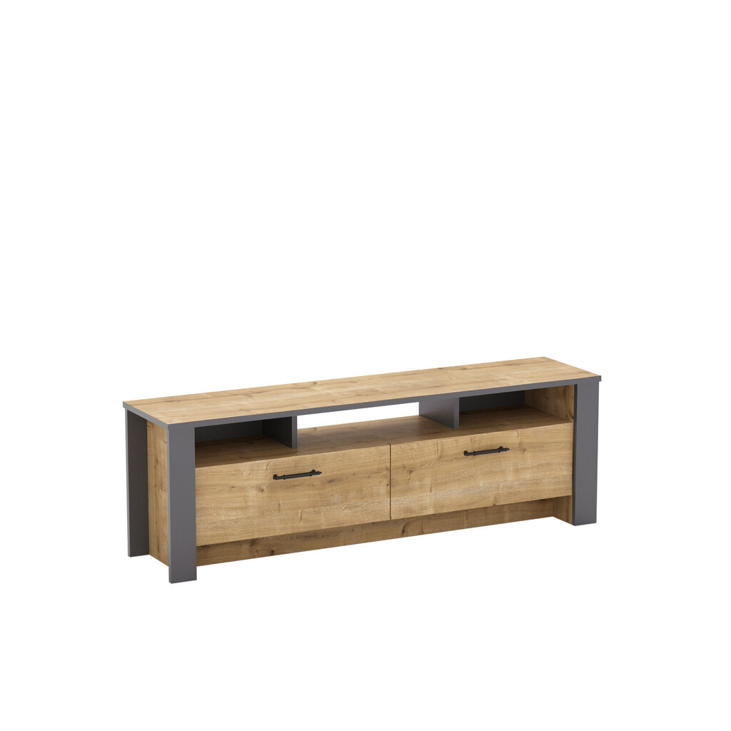 TV laud Kalune Design Manhattan 150 cm, tamm/hall hind ja info | Televiisori alused | hansapost.ee