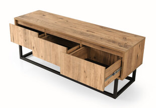 ТВ столик Kalune Design Tilsim 140 см, коричневый/черный цена и информация | Тумбы под телевизор | hansapost.ee