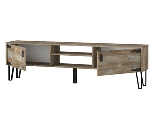 ТВ столик Kalune Design Costa, коричневый/черный цена и информация | Тумбы под телевизор | hansapost.ee