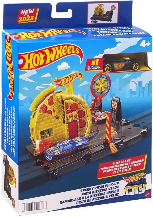 Mängukomplekt Hot Wheels Pizzeria HKX44 цена и информация | Mänguasjad poistele | hansapost.ee