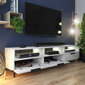 TV laud Selsey Rikke LED valgustusega, valge hind ja info | Televiisori alused | hansapost.ee