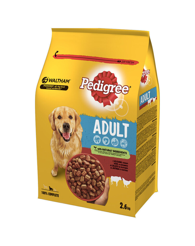 Pedigree Vital Protection koos veise- ja linnulihaga, 12x500 g цена и информация | Koerte kuivtoit ja krõbinad | hansapost.ee