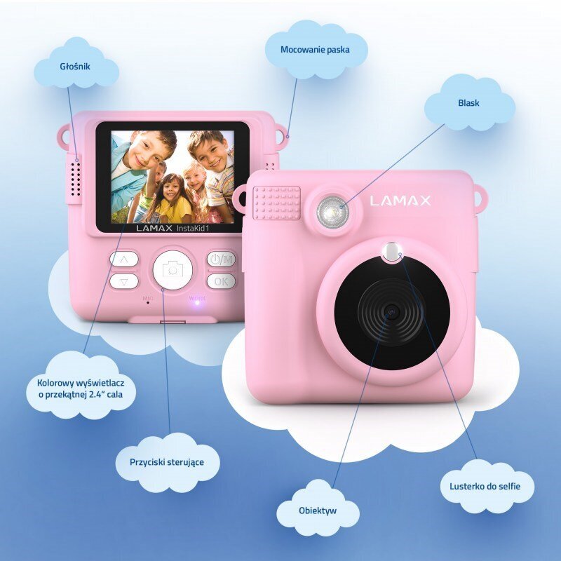 Lamax InstaKid1 Pink price and information | Kiirpildikaamerad | hansapost.ee