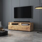 TV-laud Selsey Rednaw 100 LED, pruun цена и информация | Televiisori alused | hansapost.ee
