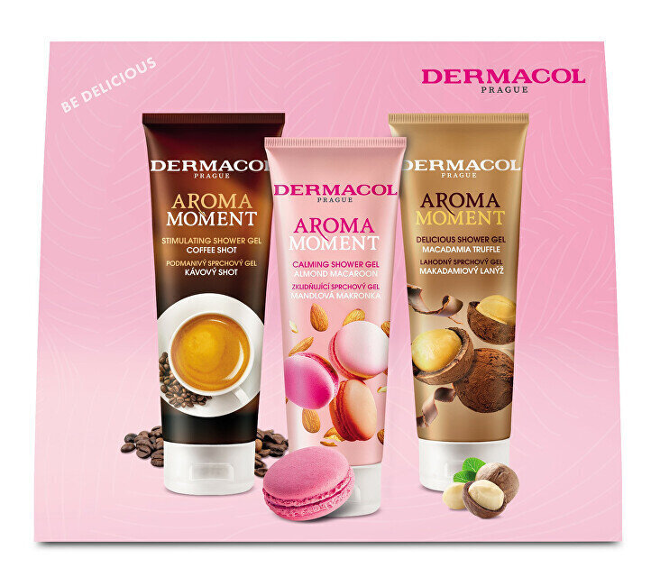 Dušigeelide komplekt Dermacol Aroma Moment Shower Gel Mix II, 250 ml, 3-osaline hind ja info | Dušigeelid, õlid | hansapost.ee
