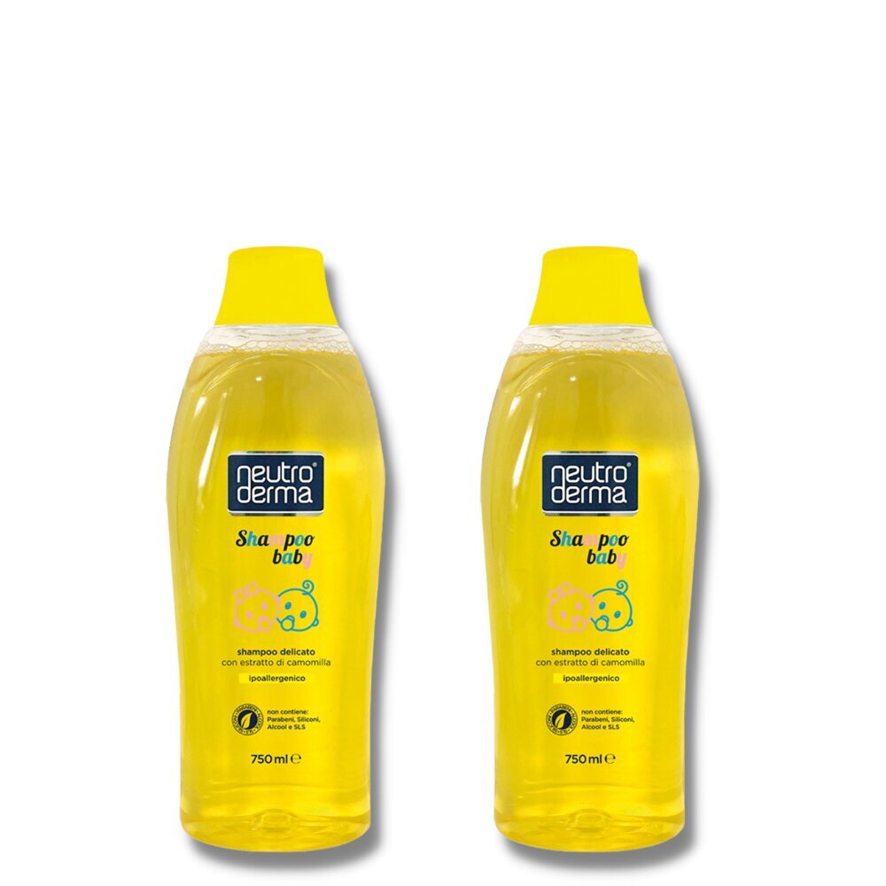 Õrn šampoon beebidele Kummel Komplektis 2 tk 750ml+750ml hind ja info | Šampoonid | hansapost.ee