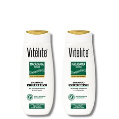 Kaitsev juuksešampoon Vitélite Macadamia, 2x250 ml hind ja info | Neutroderma Parfüümid, lõhnad ja kosmeetika | hansapost.ee
