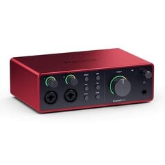 Звуковая карта Focusrite Scarlett 4i4 4th Gen цена и информация | Звуковые карты | hansapost.ee