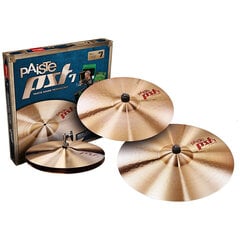 Набор барабанных тарелок Paiste PST 7 Heavy/Rock цена и информация | Принадлежности для музыкальных инструментов | hansapost.ee