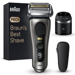 Braun Series 9 PRO+ 9565cc цена и информация | 9D бритвы 6-в-1 электрические бритвы для лысины водостойкие влажные/сухие мужские бритвы для ухода за волосами USB аккумуляторная бритва для бороды | hansapost.ee