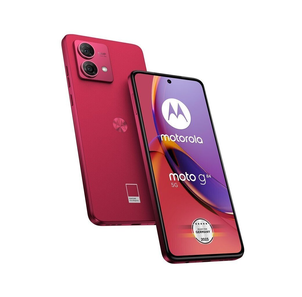 Motorola Moto G84 12/256GB PAYM0002SE Viva Magenta цена и информация | Telefonid | hansapost.ee