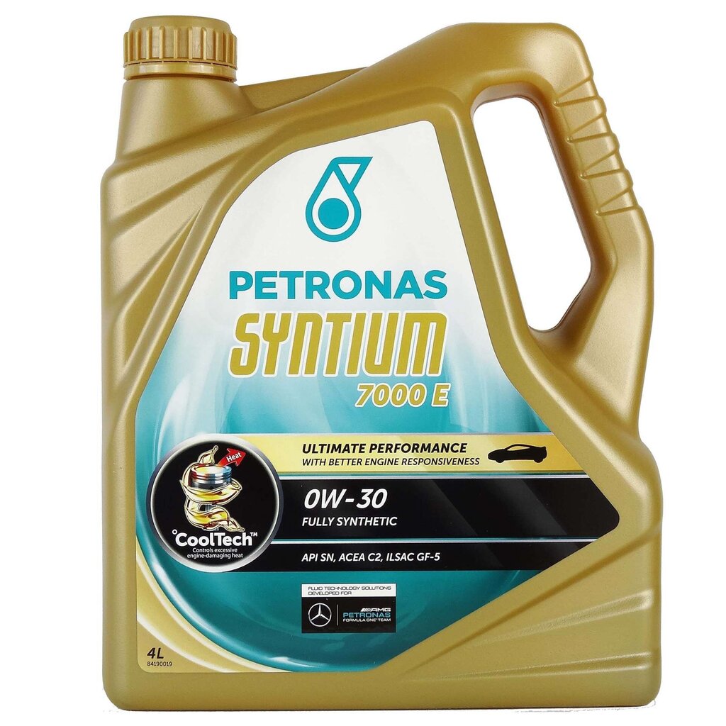 Mootoriõli Petronas Syntium 7000 CP 5W-30, 5L цена и информация | Mootoriõlid | hansapost.ee