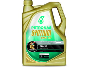 Масло для двигателя Petronas Syntium 5000 5W-30 RN, 5л цена и информация | Petronas Автотовары | hansapost.ee