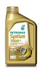 Масло для двигателя Petronas Syntium 7000 LL 0W-30, 1л цена и информация | Petronas Автотовары | hansapost.ee