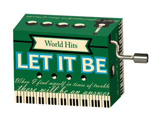 Музыкальная шкатулка Fridolin Let it be, World Hits цена и информация | Развивающие игрушки для детей | hansapost.ee