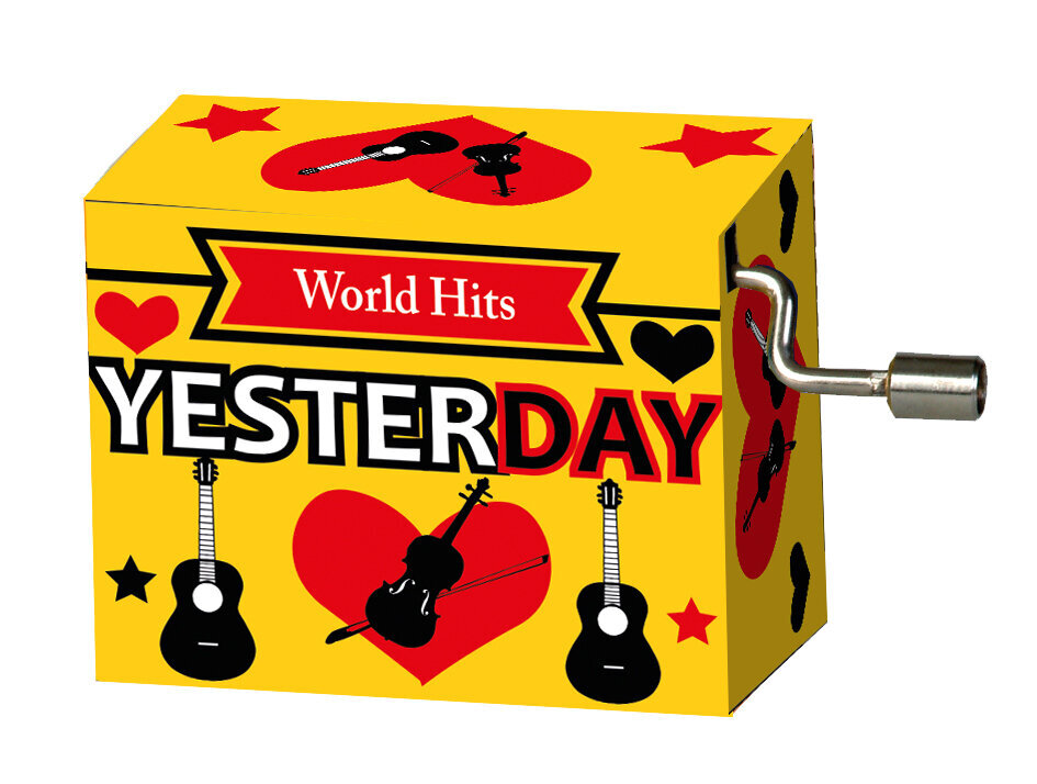 Muusikakast Fridolin Yesterday World Hits Rock'n Pop цена и информация | Arendavad laste mänguasjad | hansapost.ee