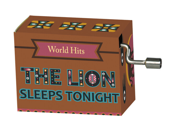 Muusikakast Fridolin The Lion Sleeps Tonight World Hits цена и информация | Arendavad laste mänguasjad | hansapost.ee