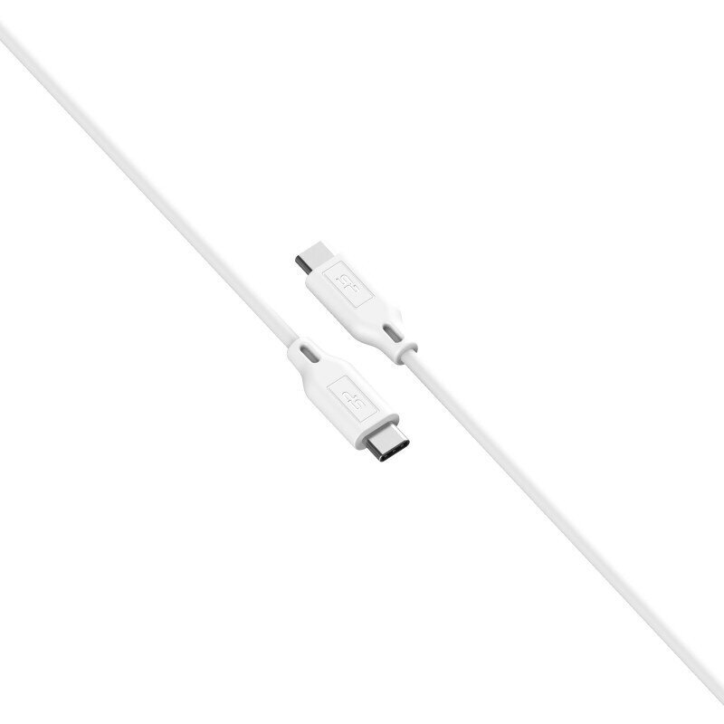 Silicon Power kaabel USB-C - USB-C LK15CC 1m, valge hind ja info | Mobiiltelefonide kaablid | hansapost.ee