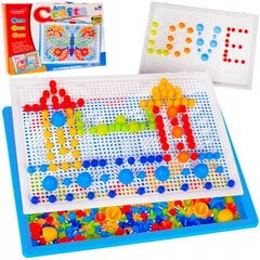 Мозаика Iso Trade, 296 кнопок цена и информация | Развивающие игрушки для детей | hansapost.ee