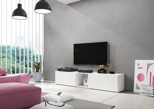 TV-laud Cama Meble Roco 10, valge hind ja info | Televiisori alused | hansapost.ee